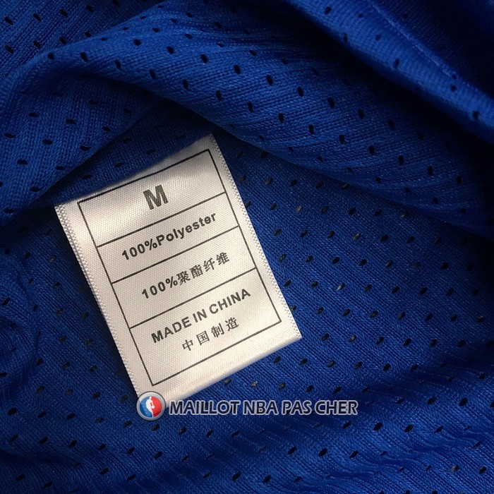 Maillot Manche Courte All Star 2009 Allen Iverson NO 3 Bleu